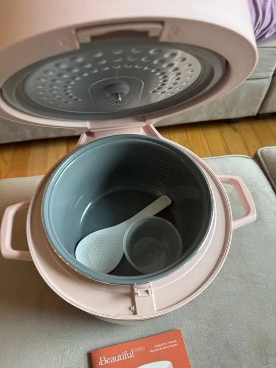 Beautiful Pink Multi-Function Rice & Grain Cooker - Picture 3 of 5